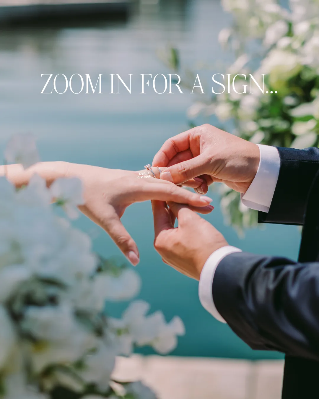 Zoom in for a sign trending carousel idea for wedding vendors